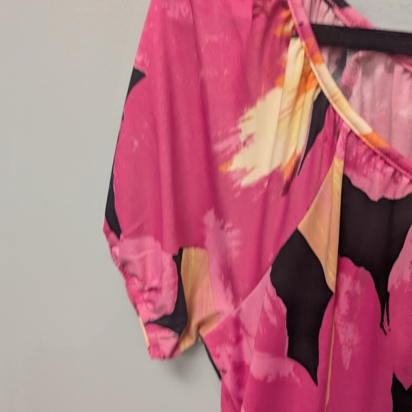 NWT Jules & Leopold Pink Floral Dress. Size Medium - Picture 4 of 5